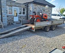 Ifor Williams drop side trailer