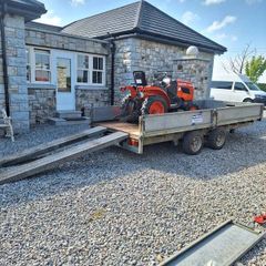 Ifor Williams drop side trailer