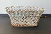 Antique Cast iron lattice work garden feature