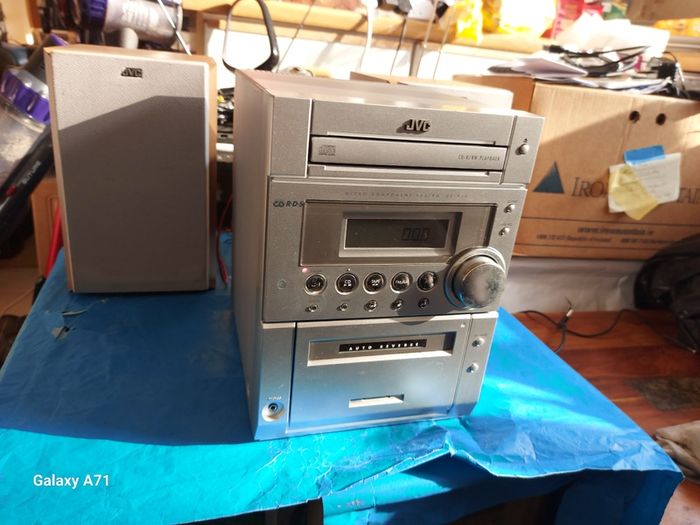 Jvc Micro Component System, Model No. Ca-uxp30, Cd, Radio, Tape And Auxillary, In Excellent Condition