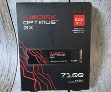 Sandisk Optimus Gx 7100 Pcie 4.0x4 M.2 2280 Nvme 500gb Ssd