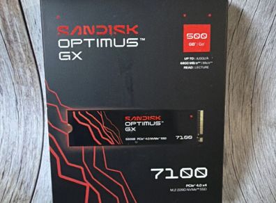 Sandisk Optimus Gx 7100 Pcie 4.0x4 M.2 2280 Nvme 500gb Ssd