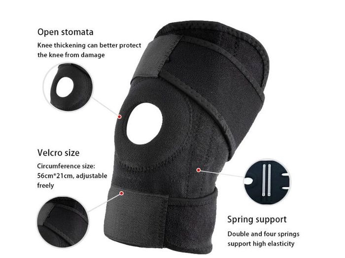 Adjustable Knee Support Braces Pair 2pcs | Lightweight & Breathable | New