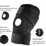 Adjustable Knee Support Brace | Open-Patella Design | Lightweight & Breathable | New Image 3