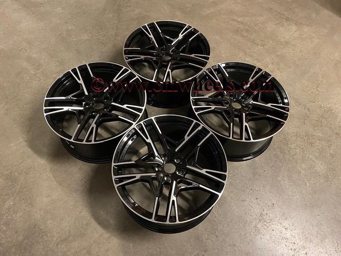 18" Inch Audi R8 V10 2020 Style Alloy Wheels - Vw Beetle Polo - Seat Ibiza - Audi A1 Tt Mk1 - Skoda Fabia 5x100