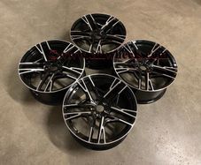 18" Inch Audi R8 V10 2020 Style Alloy Wheels - Vw Beetle Polo - Seat Ibiza - Audi A1 Tt Mk1 - Skoda Fabia 5x100
