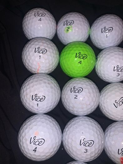 (13) Mixed Vice golf balls