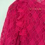 Sezane hot pink blouse Image 3
