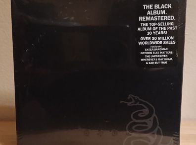 Metallica  Remastered CD Album