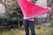 Handmade crochet scarf