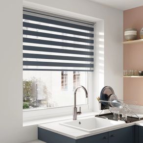 Day&Night roller blind grey