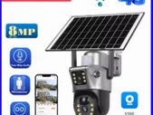 V380PRO T8B 4MP Dual lens 4G SIM card CCTV Solar Outdoor Wireless Waterproof Solar Camera - 27423