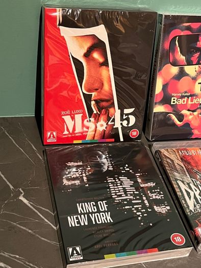 4 Abel Ferrara Limited Edition/Special Edition 4K/Blu Ray - New Mint