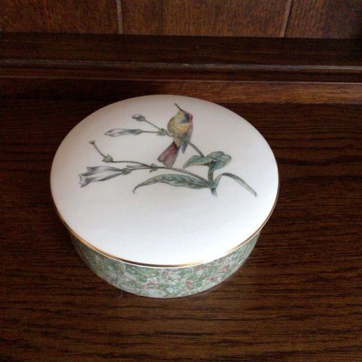 Wedgwood Hummingbird China Trinket Jewellery dish