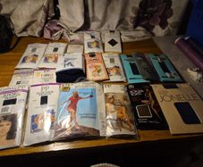 Vintage Bundle of 20 Tights Micromesh, Ski tights, fine smooth tights, Denier tights