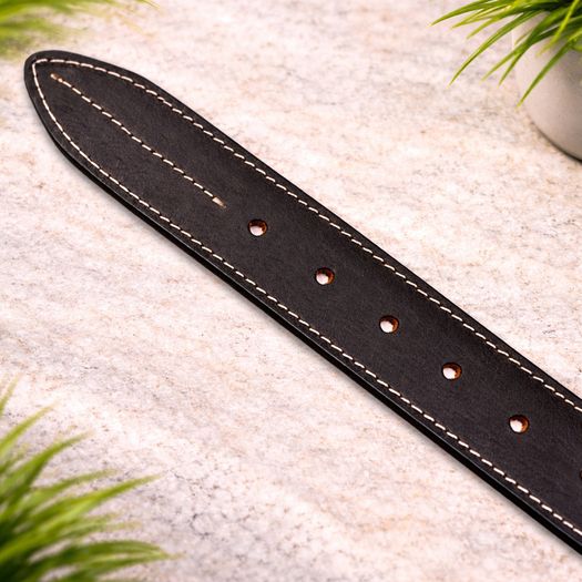 Unisex Genuine Leather Belt Classic Handmade Belt Durable, Long-Lasting, Stylish Leather Waist Belt