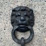 Cast Iron Lion Head Door Knocker. Image 2