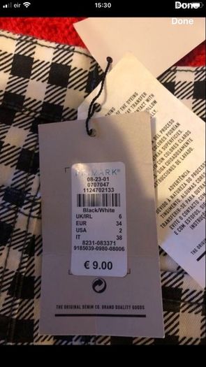 Ladies BNWT shorts size 6