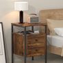 Coffee table Vintage Bedside Table Image 3