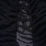Motel Rocks Black Zebra Flocked Mesh Lace Up Cami Tank Top Size S Image 4