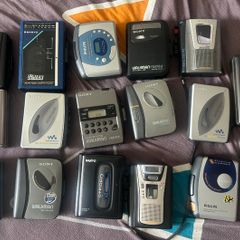 Vintage Cassette players faulty joblot of 17
