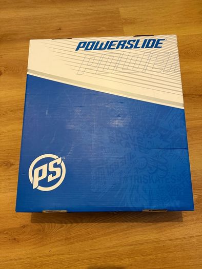 Powerslide Zoom Black 80 Inline Skates  Size 45 46 EU