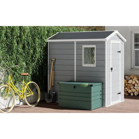 4 ft. W x 6 ft. D Apex Outdoor Garden Shed (FREE SHIPPING)