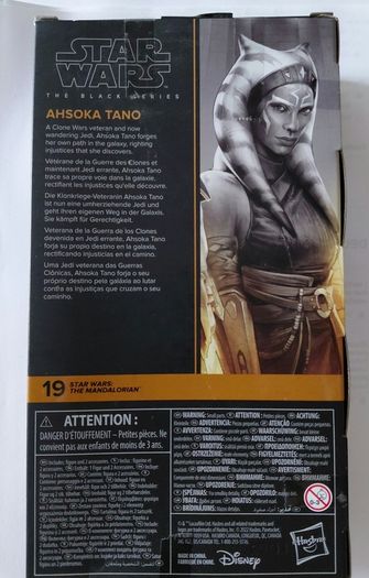 Star Wars the black series The Mandalorian Ahsoka Tano New in box