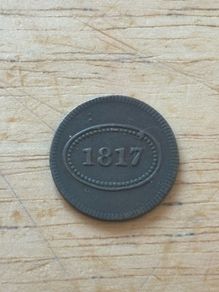 1817 Theatre token
