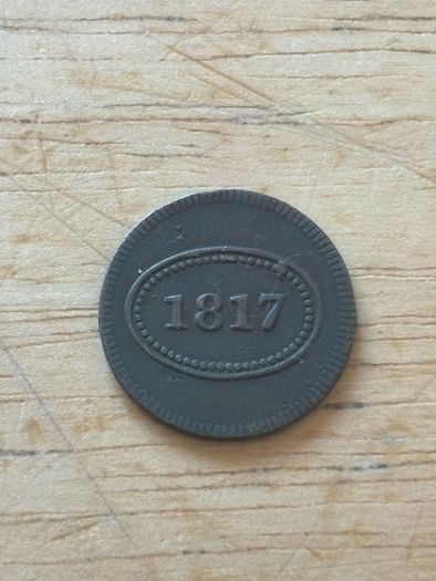 1817 Theatre token