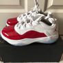 Nike Air Jordan 11 CMFT White/Gym Red Kids UK 4.5 Brand New and Unworn Image 8