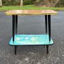 Vintage Kitsch coffeetables with turned dansette legs c1960 sold as a pair only Image 10