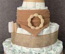 Handmade premium pampers nappy cake