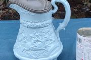 10" W.Ridgway Georgian Saltware Pitcher