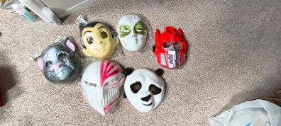 Halloween masks  All 15 FREEPOST