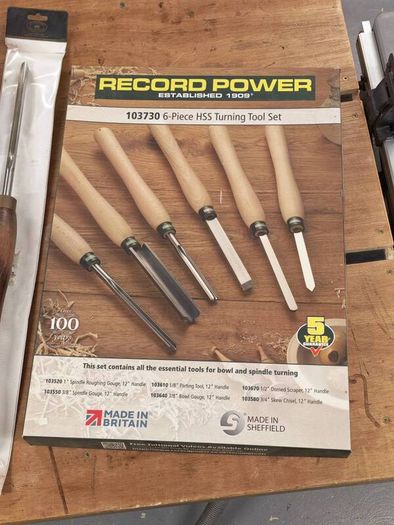 Full wood lathe complete set