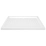 Shower Base Tray with Dots White 80x100x4 cm Image 3
