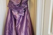 purple debs dress
