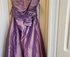 purple debs dress