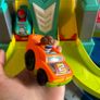 Fisher-Price Little People Take Turns Skyway Race Track with 2 Wheelies Cars Image 6