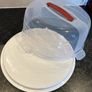Cake Container - Curver Round Cake Box White Image 8