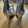 Aldo Silver Diamante Heels Image 4