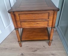 Side table  & lamp