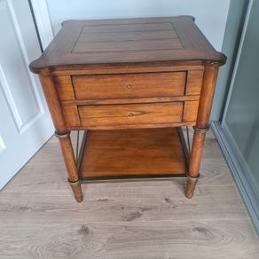 Side table  & lamp