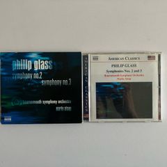 Philip Glass Symphony 2 & 3 CD NM