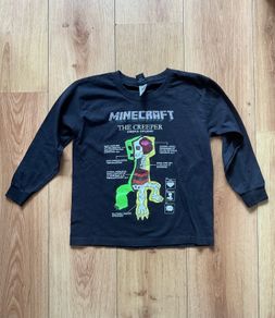 Boys Minecraft Shirt 5-6years