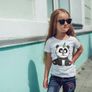 Cute Funny Animals Unicorns Printed Girls T-shirt Tee Top Shirt Birthday Girl Tees Tops Shirts Image 8