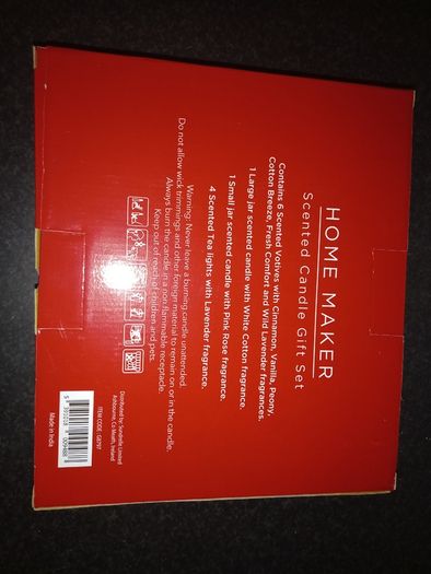 Home Maker candle gift set