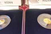 2 Proof gold coins The Rock of Cashel