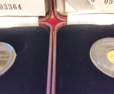 2 Proof gold coins The Rock of Cashel